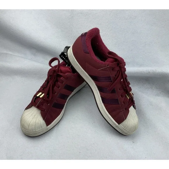 adidas | Shoes | Original Adidas Superstar W Shoes Cloud Whitemaroon Womens  Size 85 Fz463 | Poshmark